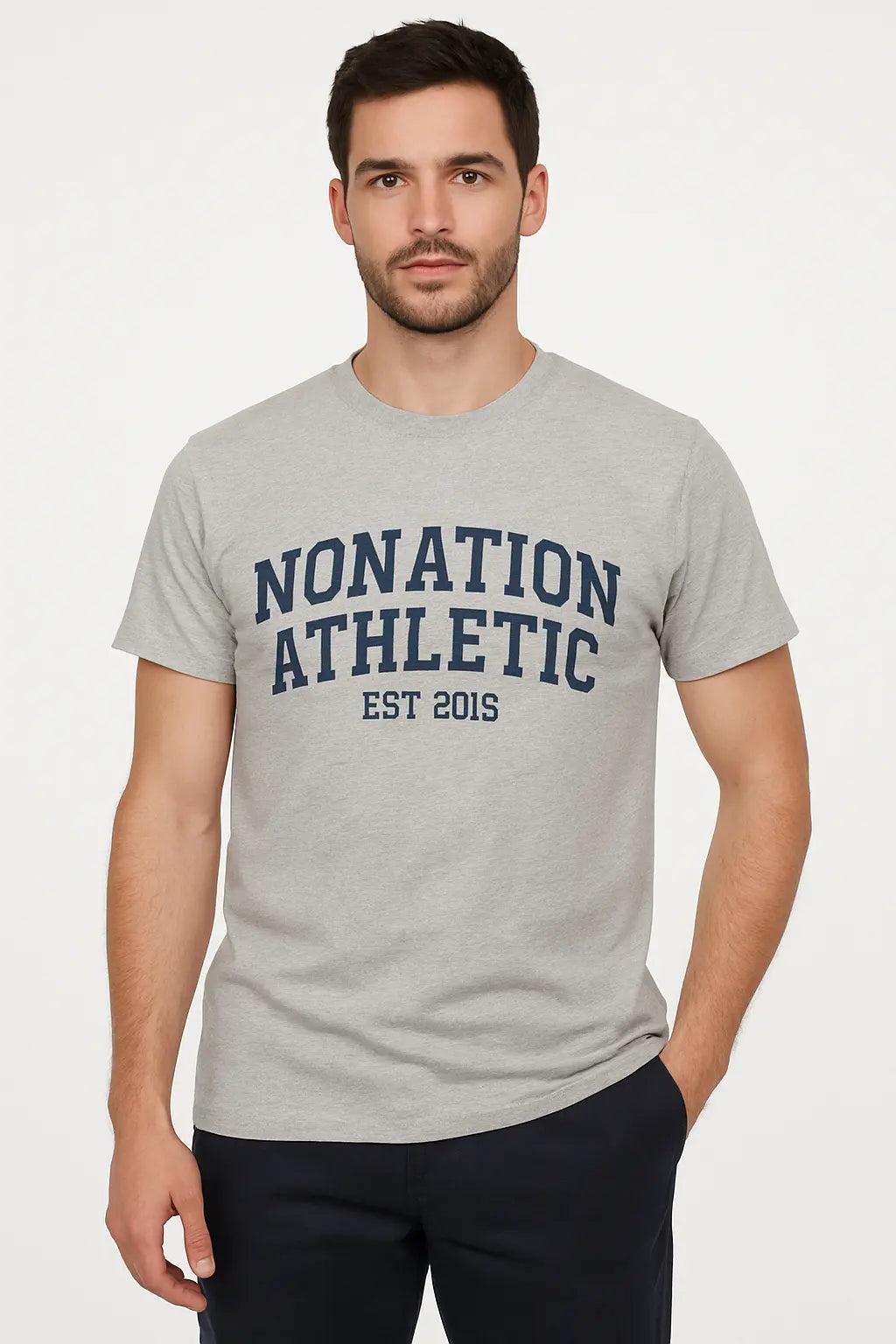 PowderCore Athletic Tee - Heather Gray for Ultimate Performance